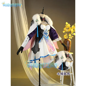 Honkai: Star rail baiheng game suit gorgeous dress uniform cosplay costume Halloween party role play outfit Women