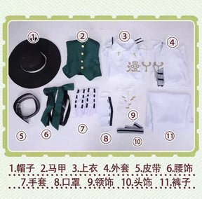 Identity V Aesop Carl Undertaker Cosplay Costume Cos Game Anime Party Uniform Hallowen Play Role Clothes Clothing IN STOCK