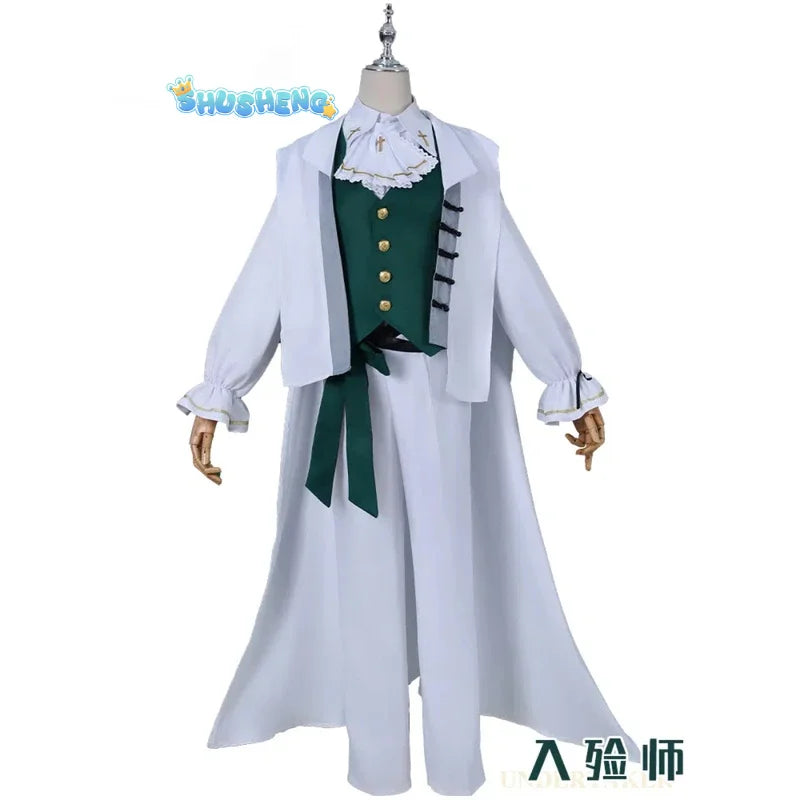 Identity V Aesop Carl Undertaker Cosplay Costume Cos Game Anime Party Uniform Hallowen Play Role Clothes Clothing IN STOCK