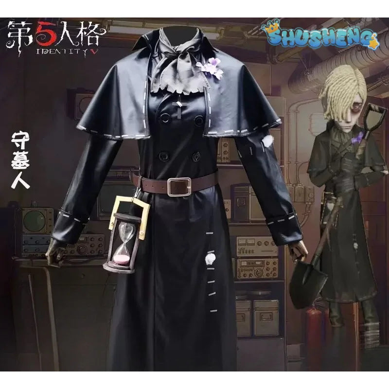 Identity V Andrew Kreiss Grave Keeper Cosplay Costume Cos Game Anime Party Uniform Hallowen Play Role Clothes Clothing S-XXL