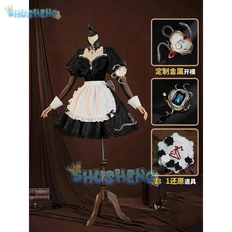 Identity V Fiona Gilman Priest Under The Truth Cosplay Costume Cos Game Anime Party Uniform Hallowen Play Role Clothes Clothing