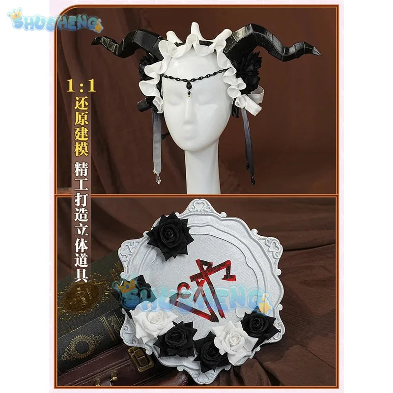 Identity V Fiona Gilman Priest Under The Truth Cosplay Costume Cos Game Anime Party Uniform Hallowen Play Role Clothes Clothing