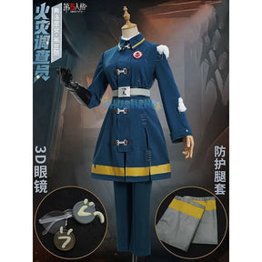 Identity V Florian Bland Fire Investigators New Survivor Game Suit Cosplay Costume Halloween Party Role Play Outfit S-XXL