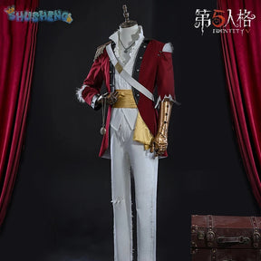 Identity V Jose Baden Chief Mate Men Cosplay Costume Cos Game Anime Party Uniform Hallowen Play Role Clothes Clothing