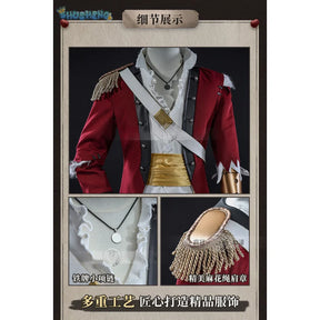 Identity V Jose Baden Chief Mate Men Cosplay Costume Cos Game Anime Party Uniform Hallowen Play Role Clothes Clothing