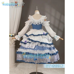 Identity V Lisa Beck Dress Gardener Confession Diagnosis Cosplay Costume Cos Game Anime Party Uniform Hallowen Play Role Clothes