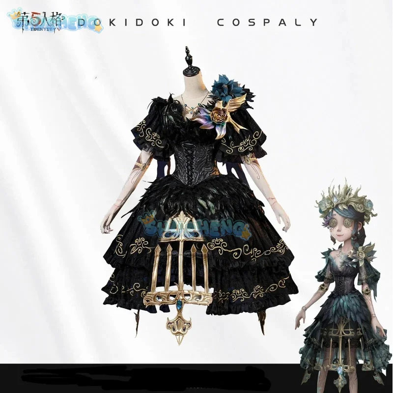 Identity V Lisa Beck Gardener Rare Fashion Cosplay Costume Cos Game Anime Party Uniform Hallowen Play Role Clothes