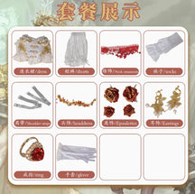 Identity V Marie Blood Feast Red Feast Dress Cosplay Costume Cos Game Anime Party Uniform Hallowen Play Role Clothes Clothing