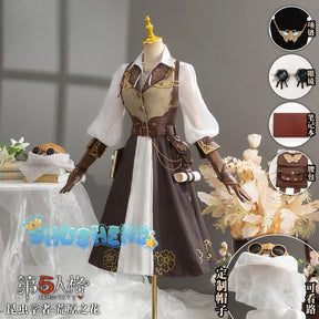 Identity V Melly Plinius Entomologist The Flower Of The Wilderness QiZhen Fashion Game Suit Cosplay Costume Halloween