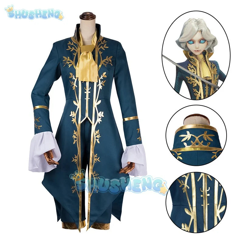 Identity V cosplay Joseph Desaulniers Game Survivor Role Play Costume Photographer Cos Halloween Party Dress Suit Stage