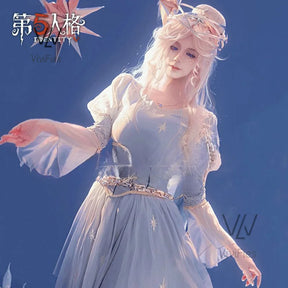 Identity v Emma Wood cosplay witch cosplay costume sweet lolita dress girls women Halloween suit full wig glasses bag