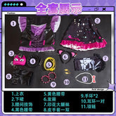 Irelia H Anime Aikatsu!Hoshimiya Ichigo Cosplay Costume Sweet Devil Evening party Dress female Lolita in stock