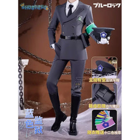 Isagi Yoichi/Chigiri Hyoma/Bachira Meguru Military uniform Cosplay Anime Blue LockCostume Plus Size men and wom Halloween