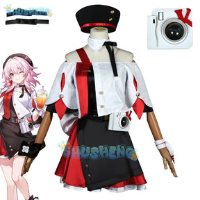 KFC X Honkai: Star Rail Cos March 7th Cosplay Costume Full Set Danheng Anime Game Costumes