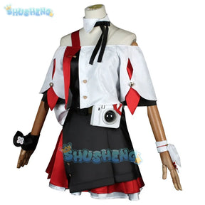 KFC X Honkai: Star Rail Cos March 7th Cosplay Costume Full Set Danheng Anime Game Costumes