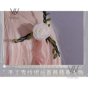 Kirakishou Cosplay Costume Wigs Anime Roses Maiden Cosplay Women Kirakishou Cosplay Lolita Gothic Dress White Lolita Dress Boots