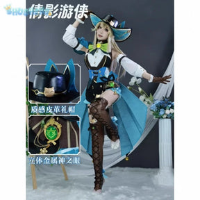 Kirara Cosplay Genshin Impact New Skin Sweet Lovely Kirara Suit Uniform Dress Full Set Halloween Party Outfit Women IN STOCK