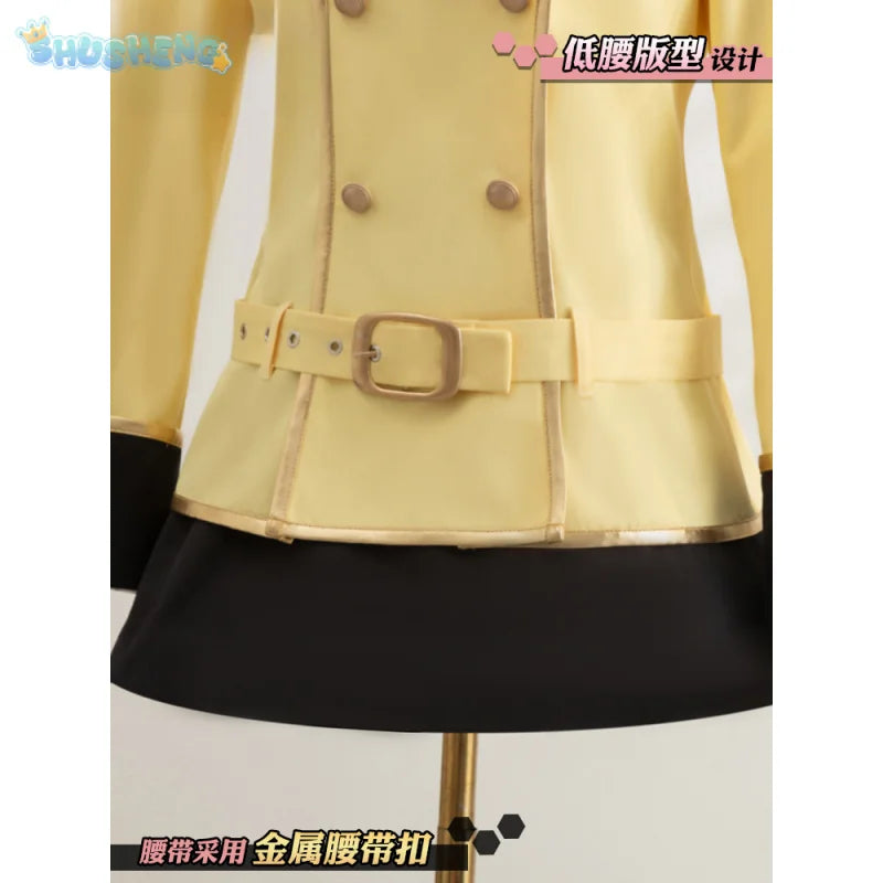 Lelouch of the Rebellion Shirley Fenette Cosplay Costume Dress Wig Party Costume JK Uniforms Stockings Tie Skirt Coat Shirt