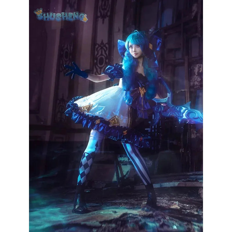 Lol Gwen The Hallowed Seamstress Women Cosplay Costume Cos Game Anime Party Uniform Hallowen Play Role Clothes Clothing