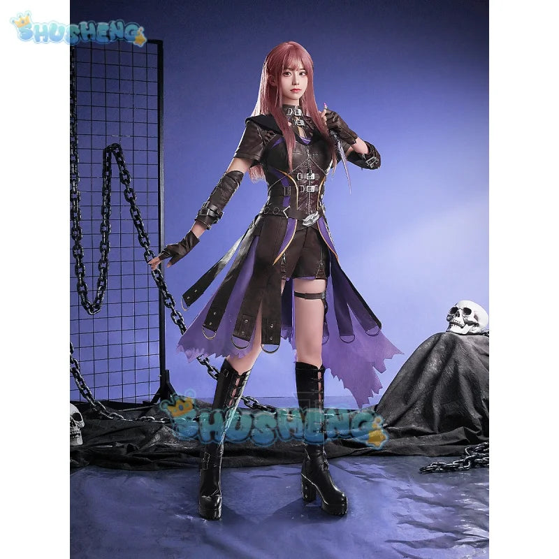 Love and Deepspace Cosplay Heldinnen Kostüm Abysswalker Uniform Halloween Party Frauen Männer Requisiten Shusheng 