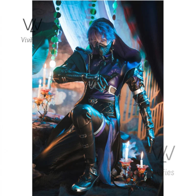 Love and Deepspace Cosplay Rafayel Costume Abysswalker Uniform Halloween Party Women Men