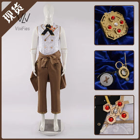 Luca Balsa Game Identity V Prisoner Cosplay Costume Graduation Day Fashion Men's Uniforms Halloween Party Role Play Cos Props