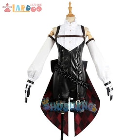 Lyney Cosplay Kostüm Spiel Genshin Impact Twins lyney Magic Hat Trick Uniform Halloween Frauen Komplettset 