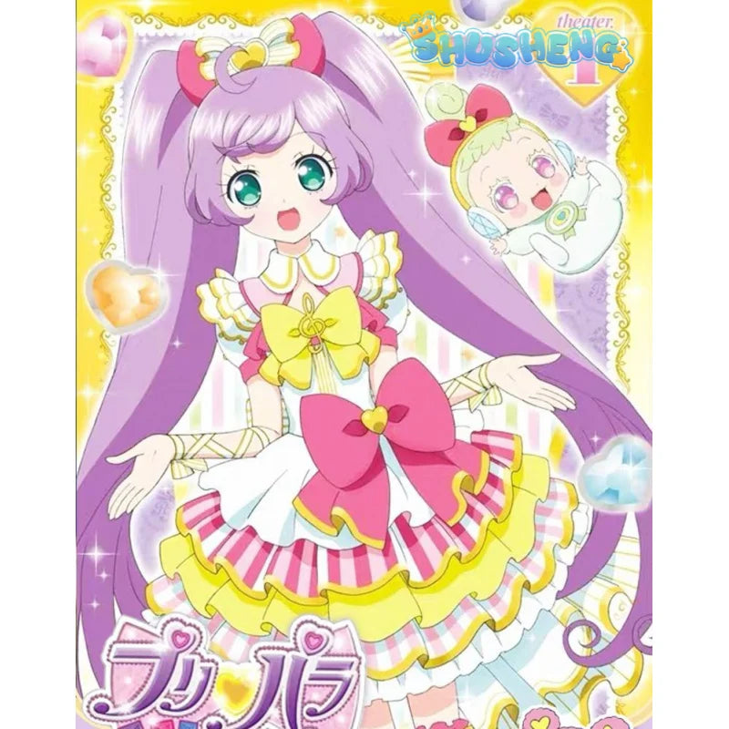 Manaka Laala Cosplay Anime Pripara Costume Sweet Gorgeous Uniform Dress Women Halloween Carnival Role Play Clothing S-XXL