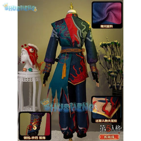 Mike Morton Cosplay Costume Game Identity V Acrobat Cosplay Suit Party Clothing Halloween Carnival Uniforms Custom Made