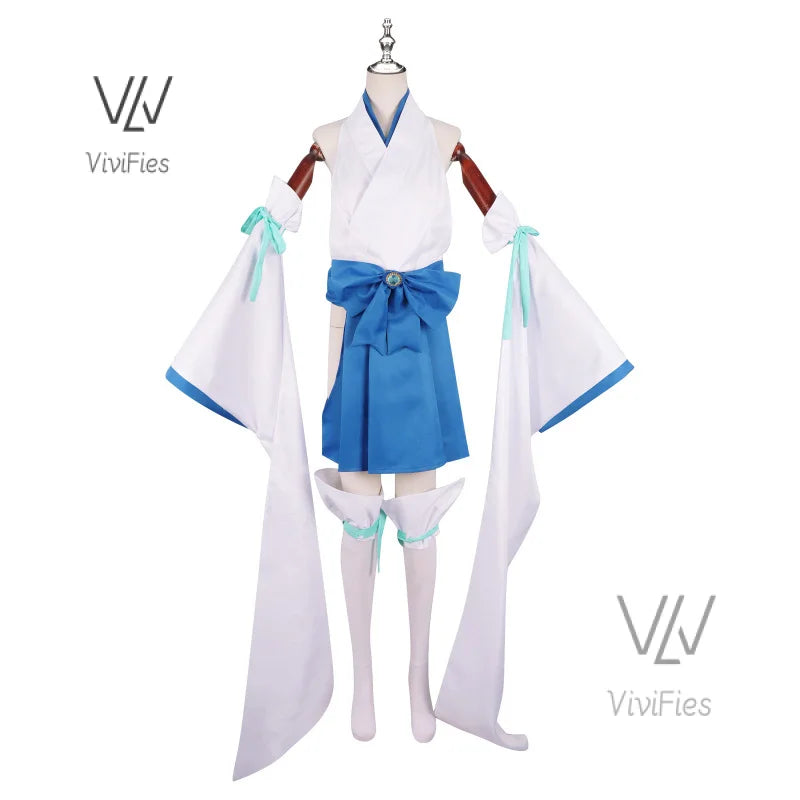 Minakami Sayo Cosplay Anime Gushing over Magical Girls Costume Kimono witch Uniform Wig Set Party Role Play Outfit for Woman