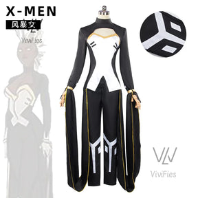 Movie X-Force Storm Cosplay Uncanny Black Uniform Women Men Christmas Halloween High Quality Set In stock Toppants