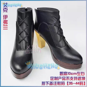 NIJISANJI Vtuber Ike Eveland Shoes cosplay Boots Customized Perfectly Restored