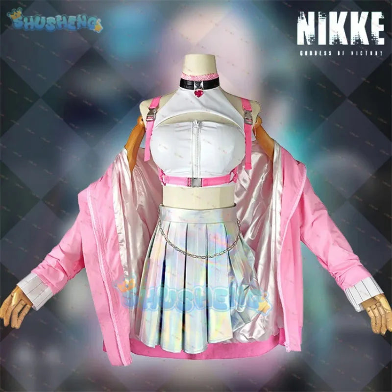 NIKKE The Goddess of Victory Cosplay New SSR Role Viper Sports JK Uniform Skirts Belts Headwear Gloves Halloween Suit