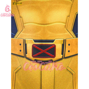 New Deadpool 3 Wolverine Cosplay Costume Superhero Cosplay Zentai Full Set With Bosysuit Shoes Handmade Halloween Man Outfit