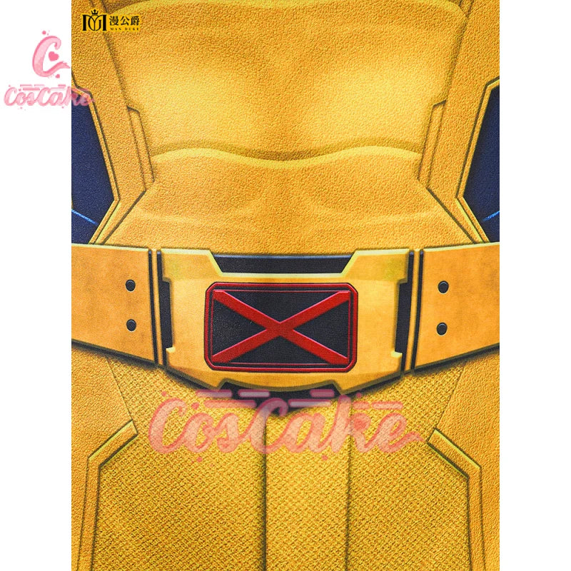 New Deadpool 3 Wolverine Cosplay Costume Superhero Cosplay Zentai Full Set With Bosysuit Shoes Handmade Halloween Man Outfit