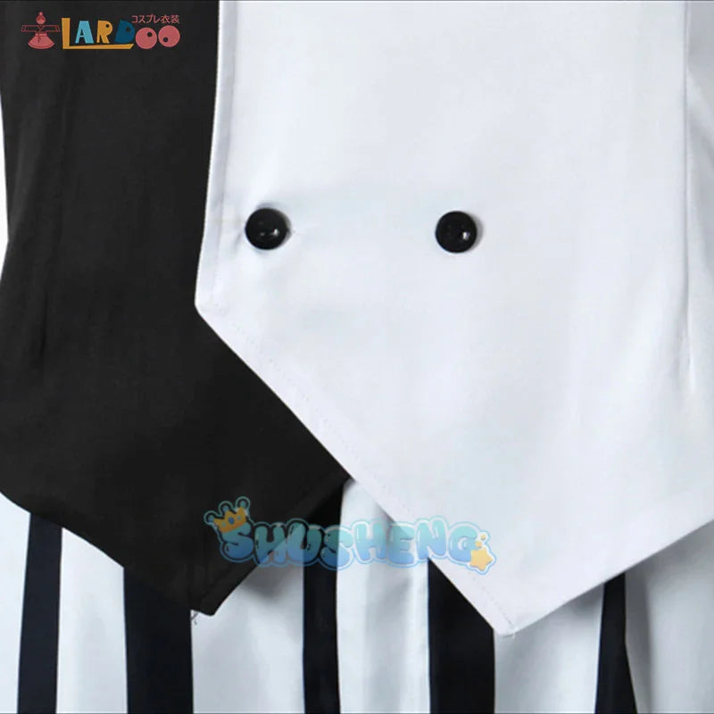 Nikolai Gogol Cosplay Costume Anime Bungo Stray Dogs Season 4   Cloak Uniform Suit Carnival