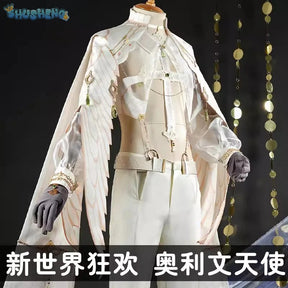 Nu: Carnival Olivine Angel The Distant Wish In The Tower Game Suit Cosplay Costume Halloween Party Role Play Outfit