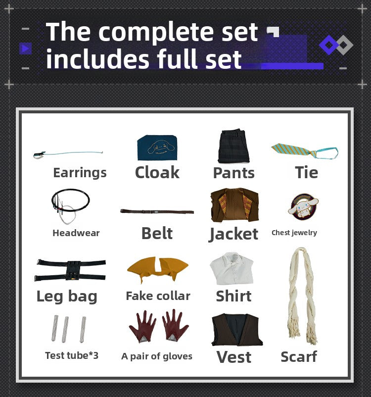 Arknights + Sanrio Characters Executor the Ex Foedere - Steam Forger Cosplay High quality Costume full set S-XL Shushengcos