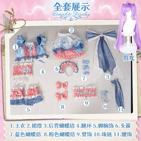 Cosplay Series: Idol Land PriPara-Manaka Laala Cosplay Sweet maid outfit Costume full set Shushengcos