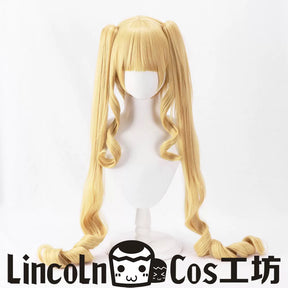 Rozen Maiden Shinku Cosplay Wig Honey-colored curly twin tails
