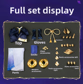 Game Cosplay Series: LOL Yunara  Cosplay Complete set of clothing accessories Shushengcos 3D mold printing S-XL