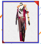 Game Honkai Star Rail Luka Cosplay Costume Wig Uniform Necklace Underworld Belobog Wildfire Halloween Party Outfit for Men