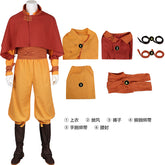 Aang Cosplay Costume 2024 Editio Avatar The Last Airbender Role Play for Halloween Anime Comic Con Avatar Outfits