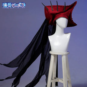 Specter The Unchained Cosplay Anime Game Arknights Costume Born As One Black Formal Dress Halloween Role Play Clothing