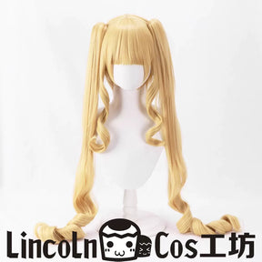 Rozen Maiden Shinku Cosplay Wig Honey-colored curly twin tails