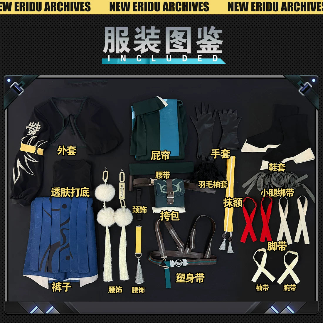 Game Cosplay Series: Zenless Zone Zero Asaba Harumato - Halloween Costume (Anti-Airborne Sixth Division) Cosplay Costume full set Shushengcos S-XL