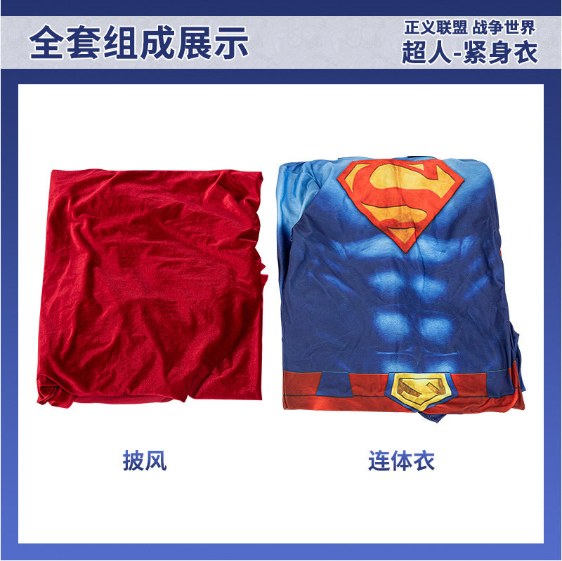 Super Hero Justice League Cosplay Man Costume Superhero Henry Cavill Spandex Disfraces Bodysuits Zentai Outfit Halloween Costume