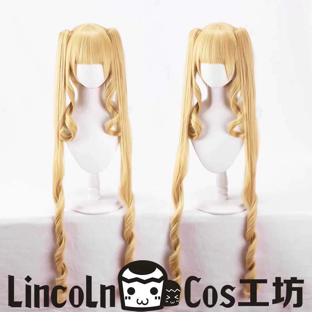 Rozen Maiden Shinku Cosplay Wig Honey-colored curly twin tails