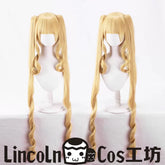 Rozen Maiden Shinku Cosplay Wig Honey-colored curly twin tails