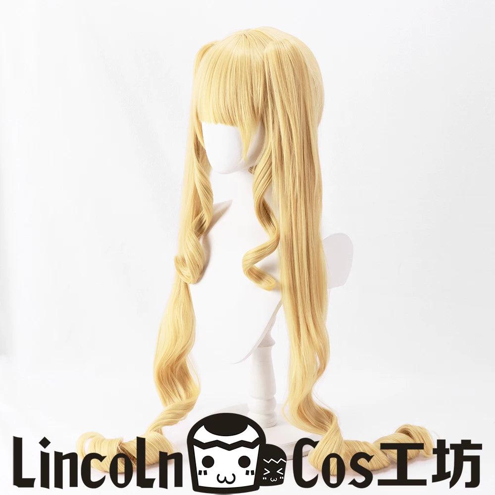 Rozen Maiden Shinku Cosplay Wig Honey-colored curly twin tails